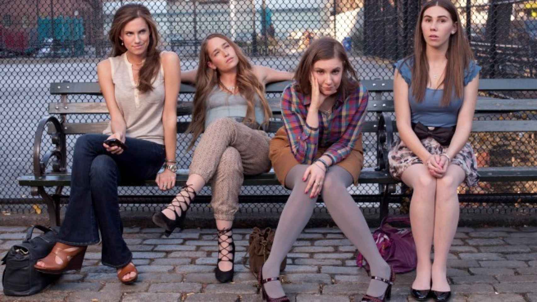 Las cuatro chicas que han convertido a Girls en la serie de una generación.