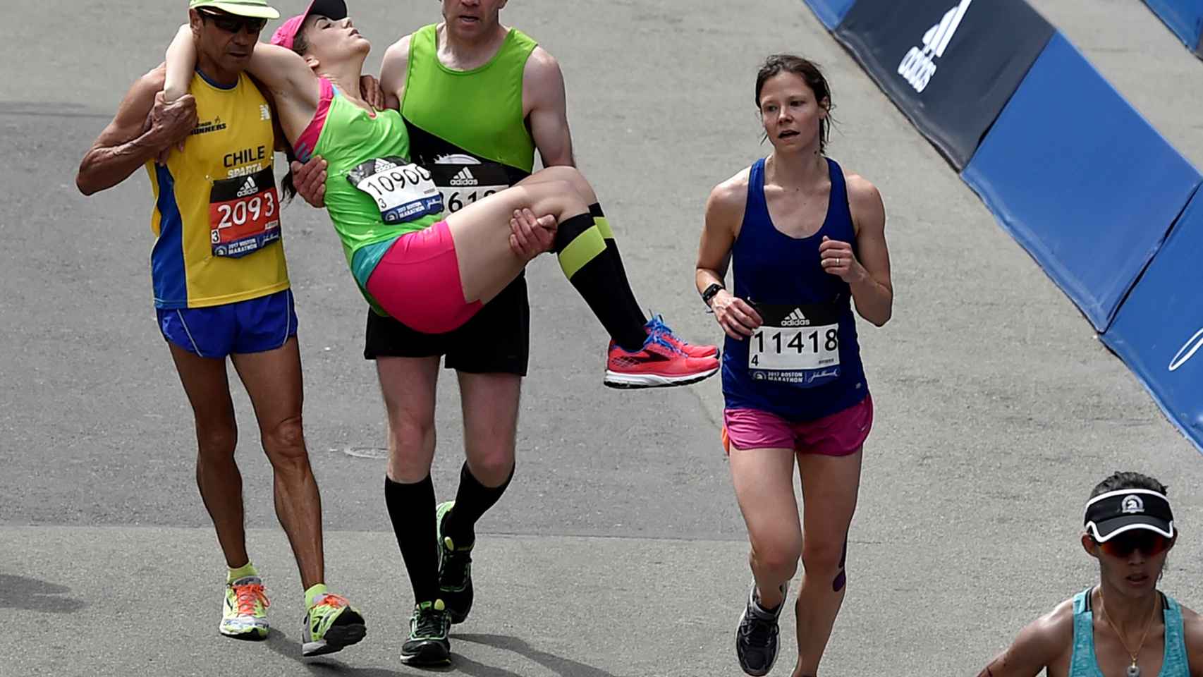 Vea las mejores imágenes del Maratón de Boston