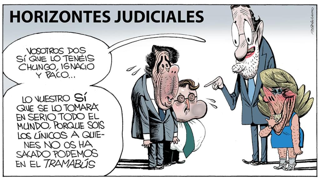 La 'Operación Lezo', a través de la mirada del dibujante Guillermo.