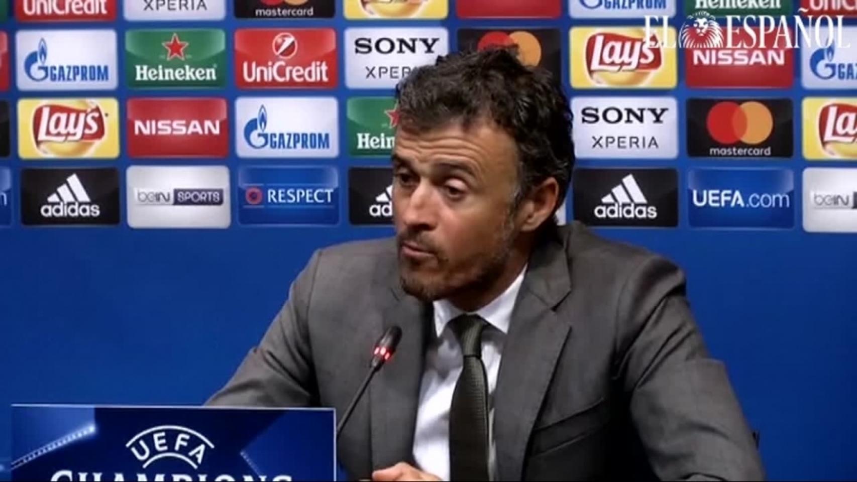 Luis Enrique Tras Ser Eliminado De Champions