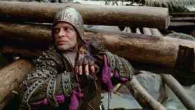 Klaus Kinski como Lope de Aguirre en Aguirre, la cólera de Dios, de Werner Herzog.