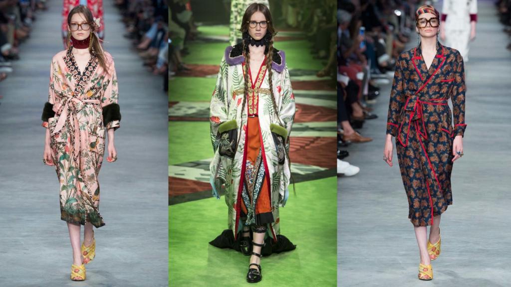 Looks de Gucci vistos en las colecciones de hombre para primavera 2016 y 2017. | Foto. GTRES.