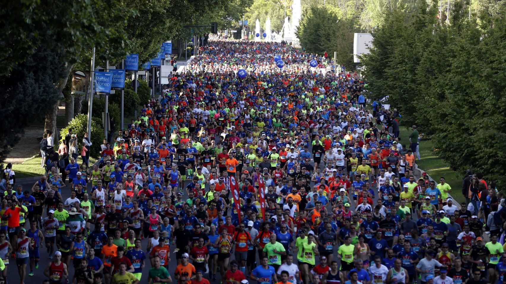Las mejores imágenes de la 40ª edición del Maratón de Madrid