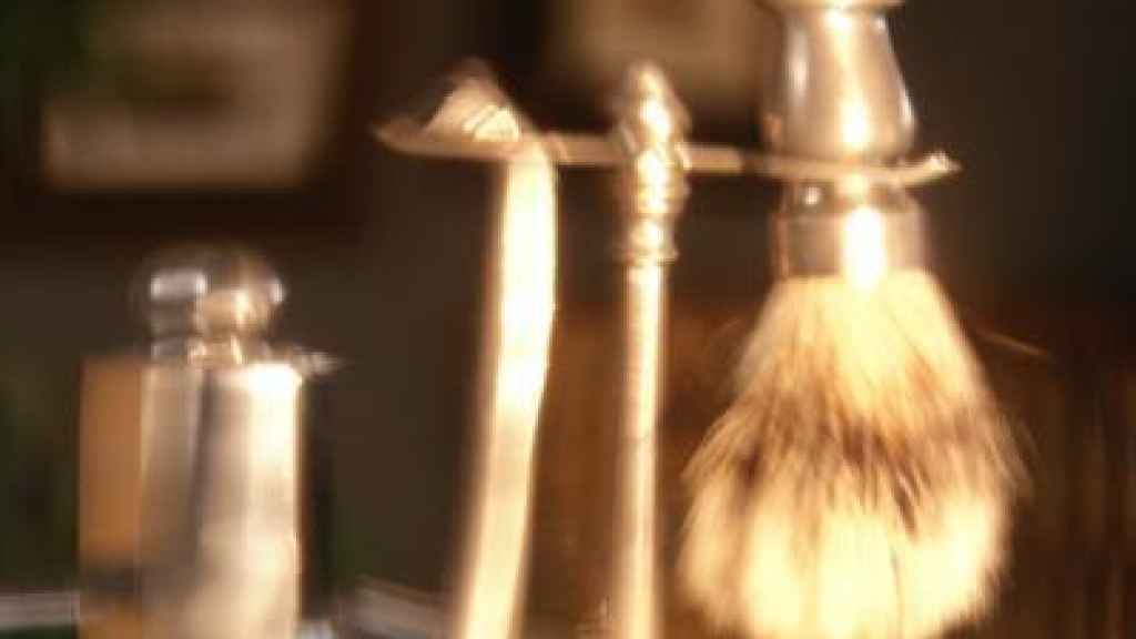 Un 'set' de afeitado 'vintage'