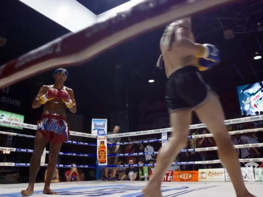 Uno de los combates que organiza Prison Fight.