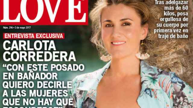 Carlota Corredera posa por primera vez en bañador en una revista