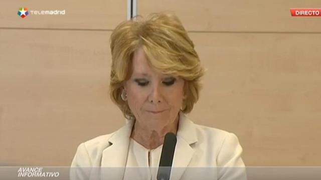 Justicia poética: la excelente cobertura de Telemadrid del fin de Aguirre