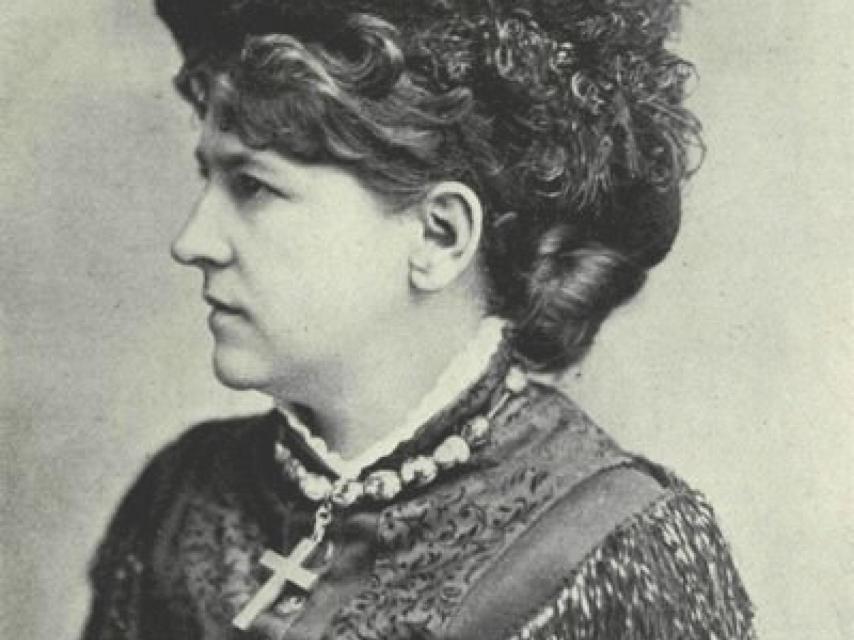 Fanny Stevenson, en la época de su matrimonio con Stevenson.