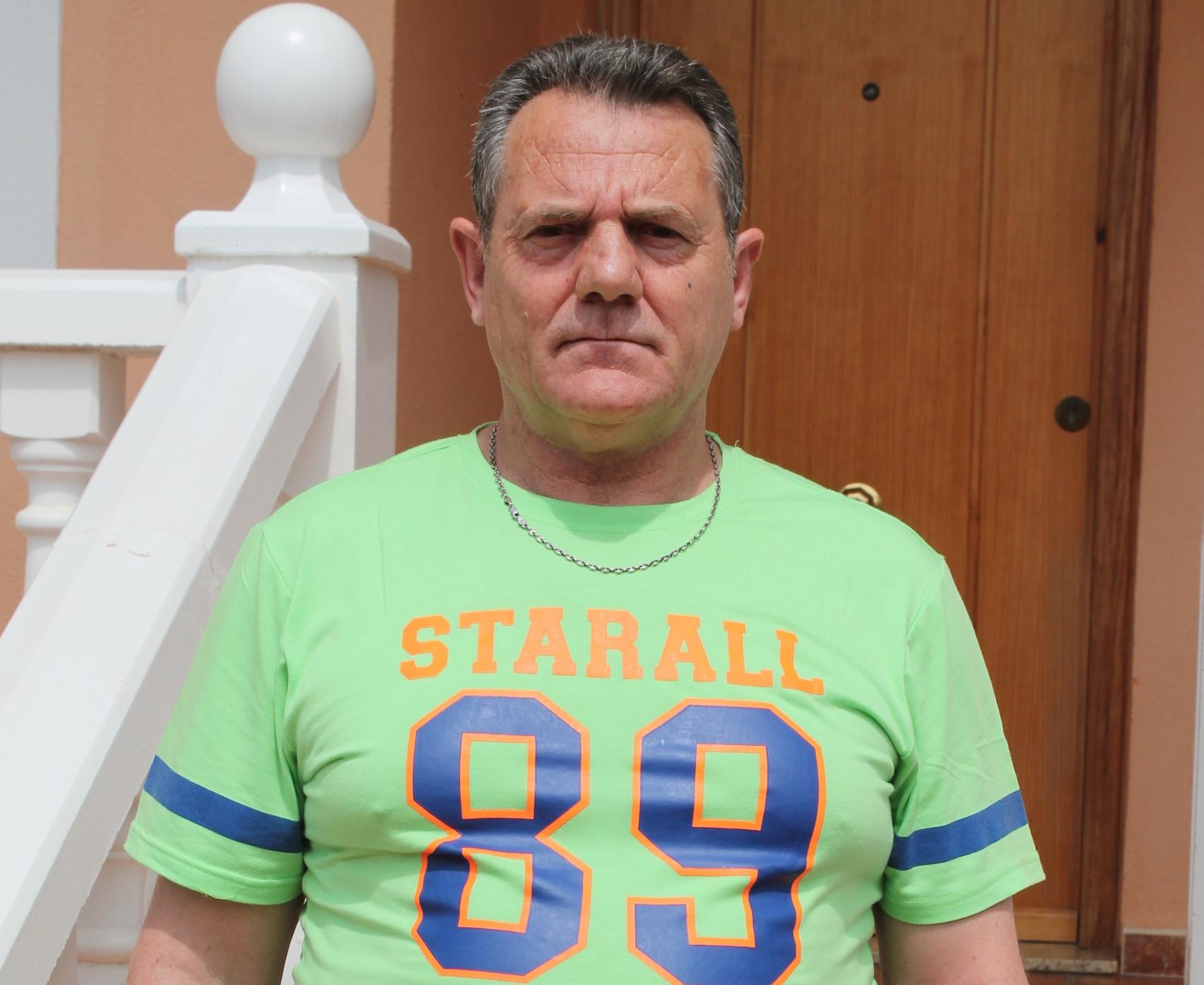 A José García Marín le diagnosticaron cáncer de vejiga.