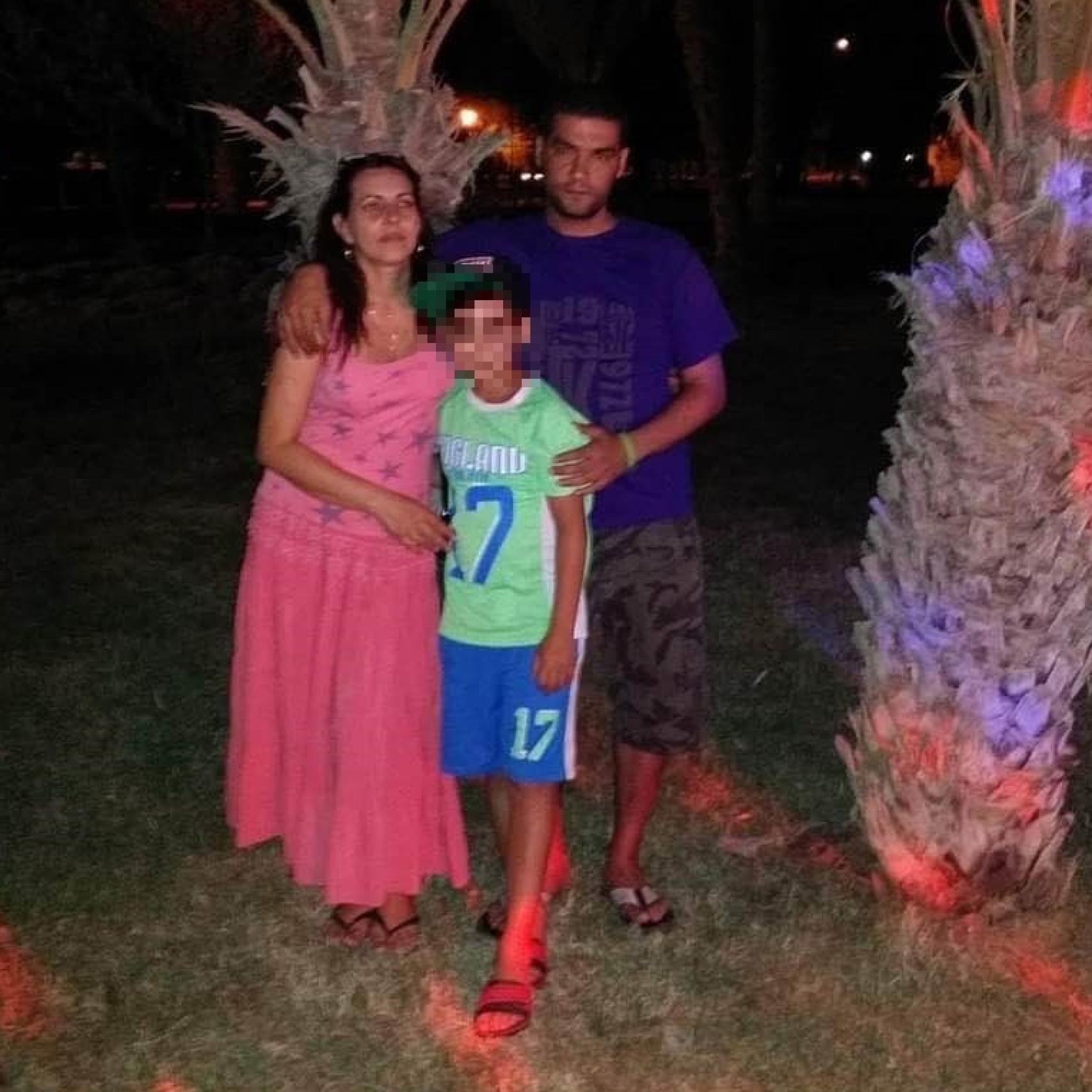 La familia al completo de vacaciones. No había denuncias previas por malos tratos ni órdenes de alejamiento