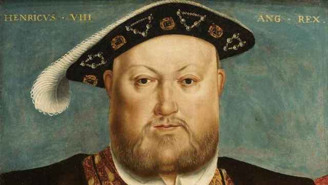 Un retrato de Enrique VIII.
