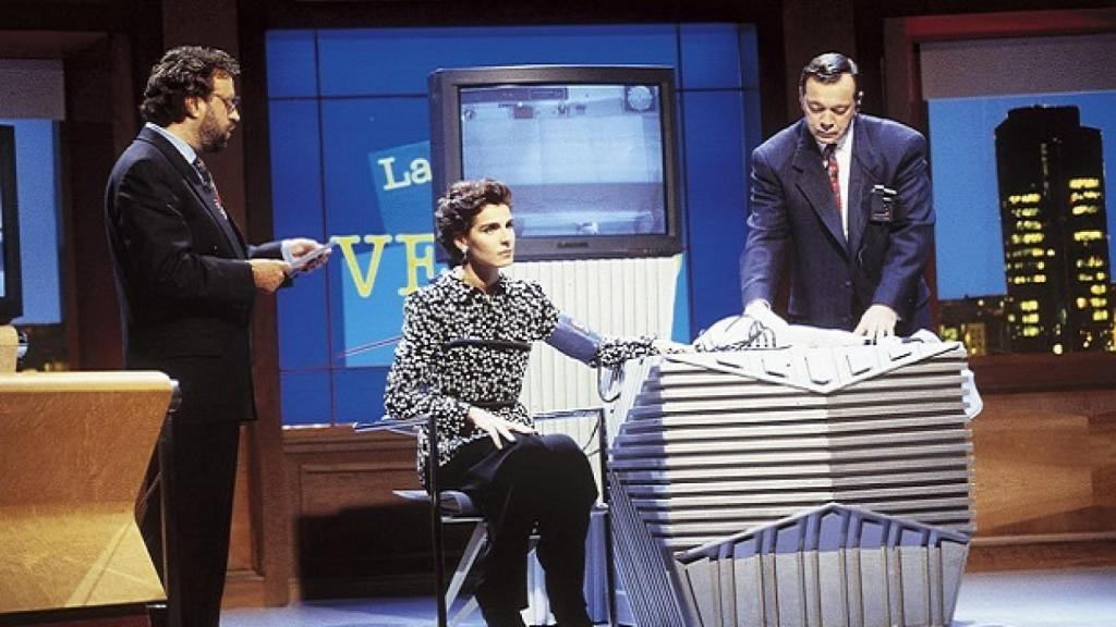 Los famosos, como Antonia Dell'Atte, se sometían a interrogatorios ante el detector de mentiras