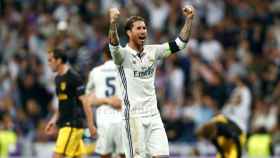 Ramos celebra la victoria