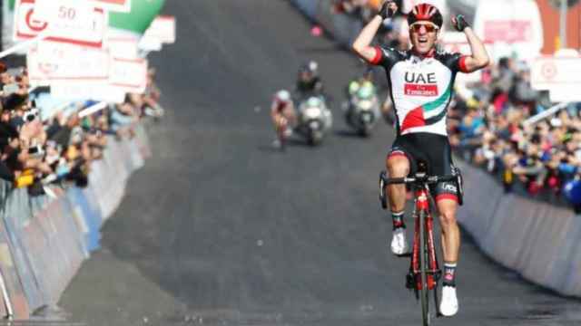 Polanc gana la cuarta etapa del Giro de Italia.