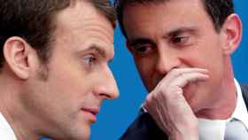 Macron y Valls en una imagen de archivo