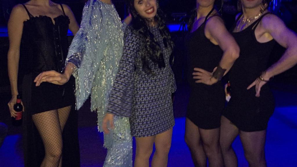 Salomé, junto a Massiel, Azúcar Moreno... y una futura ganadora del festival.