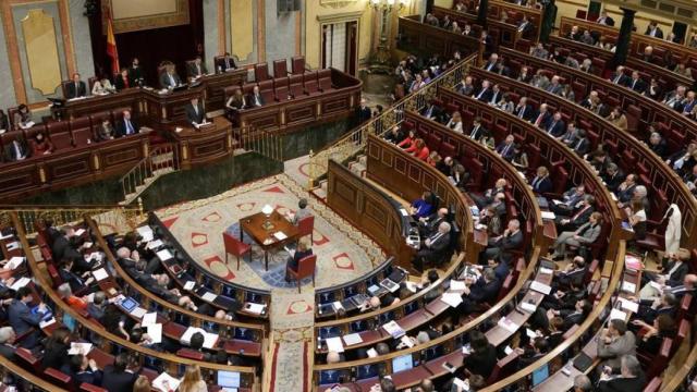 Vista del Congreso de los Diputados