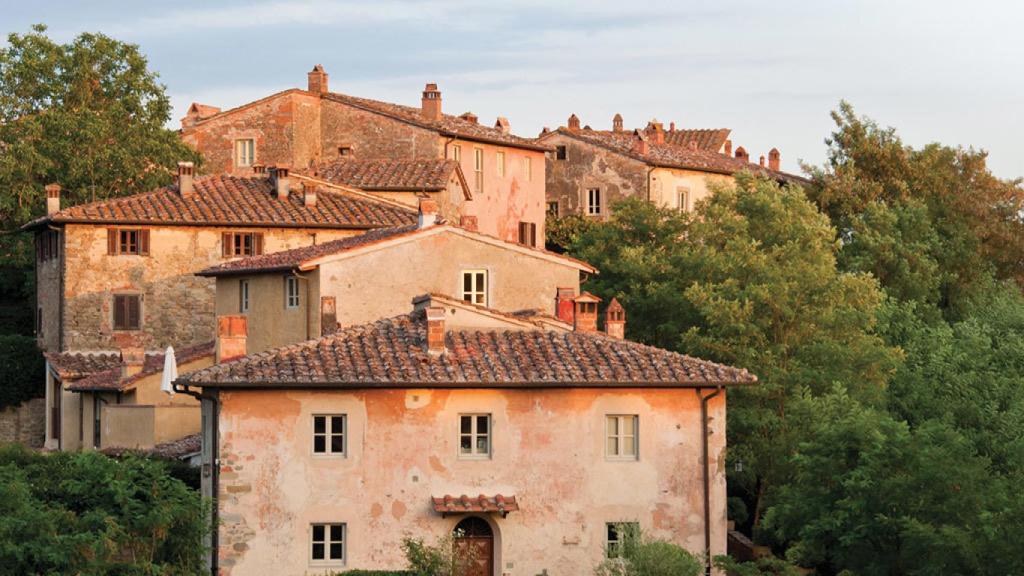 Finca de Il Borro en plena Toscana italiana. | Foto: cortesía Il Borro.