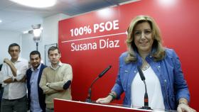 Díaz, este miércoles en la agrupación del PSOE en Fuencarral (Madrid).