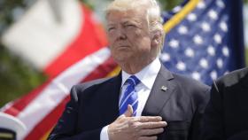 Trump durante un acto este miércoles en Connecticut