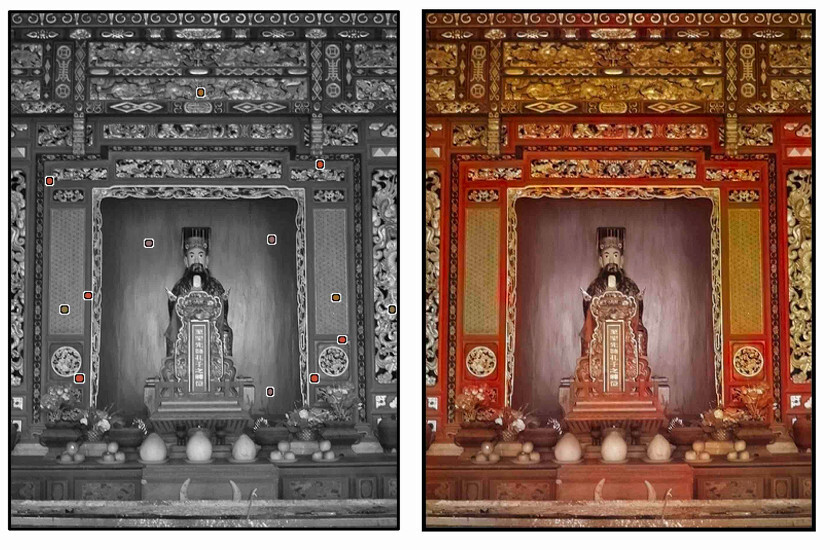 Este programa usa una IA para colorear fotos en blanco y negro de