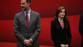 Los reyes Felipe y Letizia ni se cruzan la mirada durante un acto oficial.