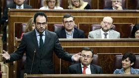 El portavoz del PSOE en el Congreso, Antonio Hernando.