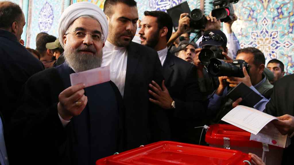 Rohaní, reelegido presidente de Irán en primera vuelta