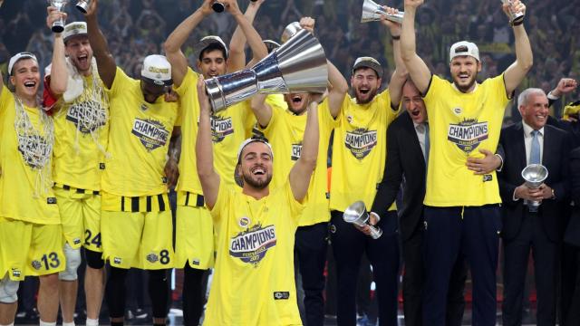 El Fenerbahçe, campeón de la Euroliga 2016/2017.