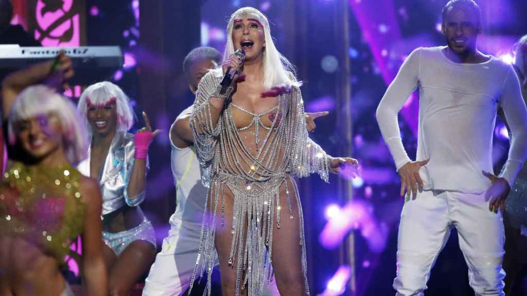 Cher, durante los Billboard Music Awards.