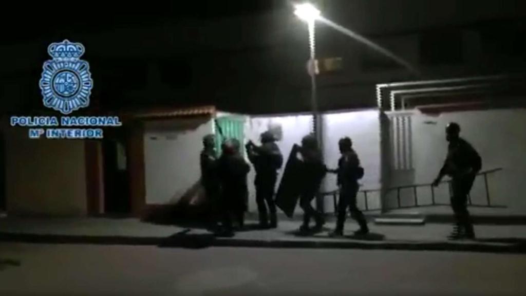 Un momento de la operación