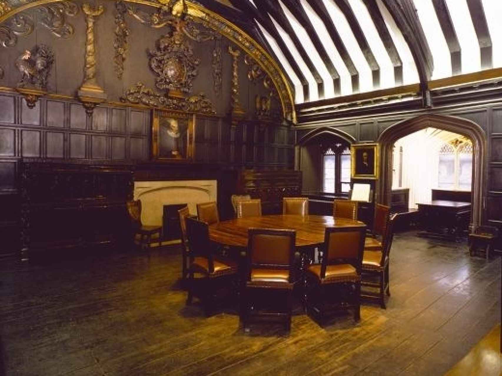 La sala de lectura de la Chetham's Library en la que se reunían Marx y Engels.