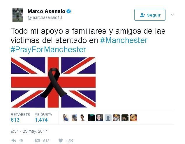 Tuit de Asensio. Foto: Twitter (@marcoasensio)