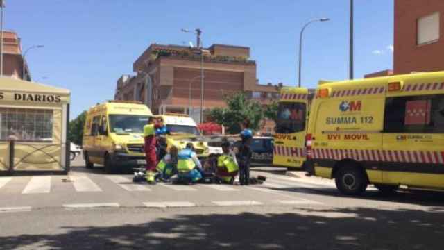 Mata de un puñetazo a un anciano que le recriminó su conducción temeraria en Madrid