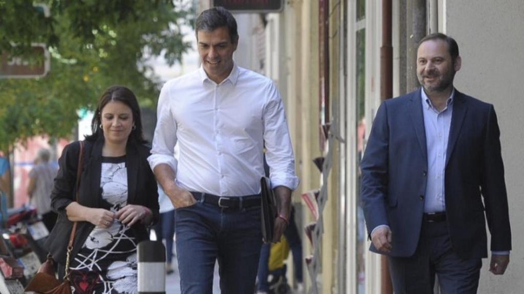 José Luis Ábalos y Adriana Lastra son el núcleo duro de Pedro Sánchez en Ferraz.