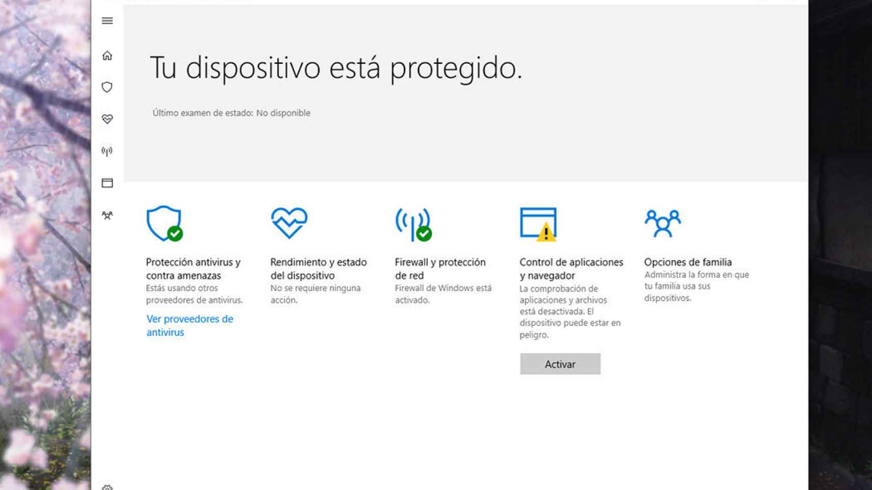 Windows Defender en Windows 10