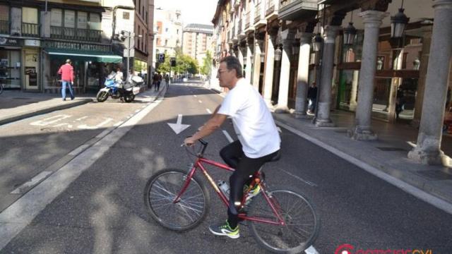 Celebración de un Día Sin Coche en Valladolid