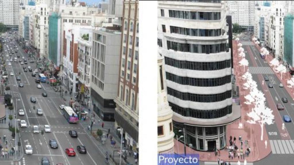 Así será la Gran Vía.