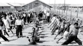 Campo de concentración de Bram, en 1939, por Agustí Centelles.