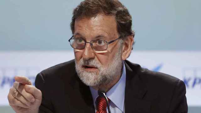 Rajoy, durante un acto esta semana.