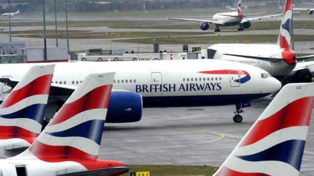 Varios aviones de British Airways.