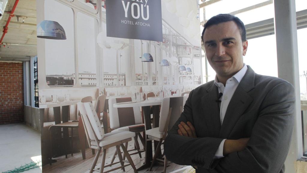 Abel Matutes Prats en la presentación de uno de los hoteles del grupo Palladium.