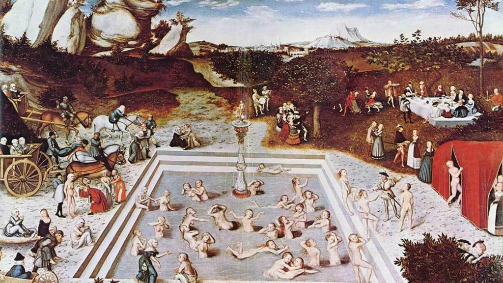 La fuente de la juventud de Lucas Cranach el Viejo.