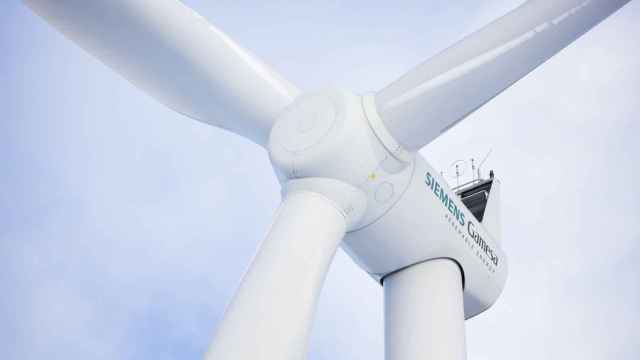 Instalaciones de Siemens Gamesa para producir energía eólica.