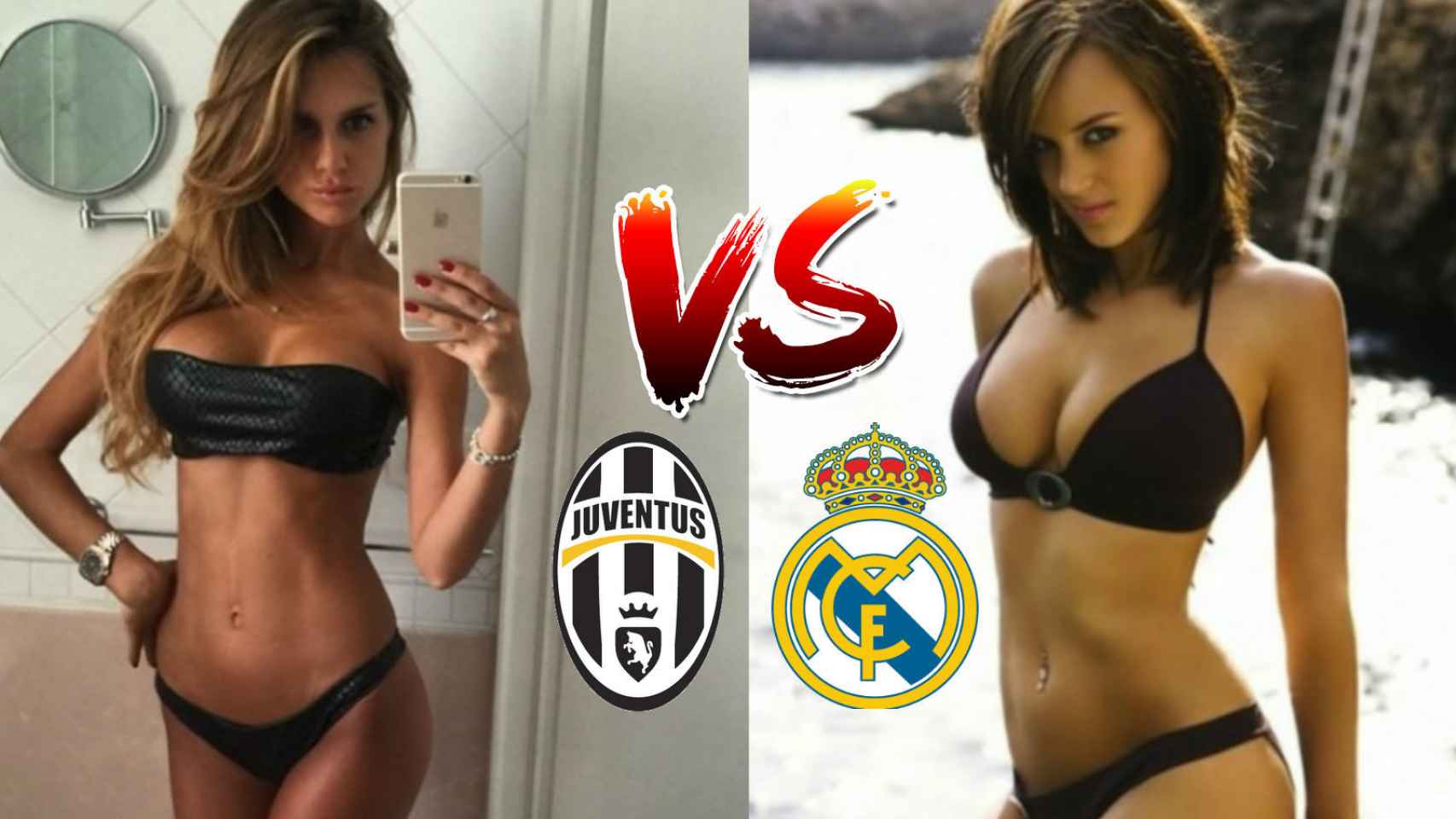 Las WAG del Real Madrid y la Juve también juegan la final de la Champions League. ¿Quién ganará este partido?