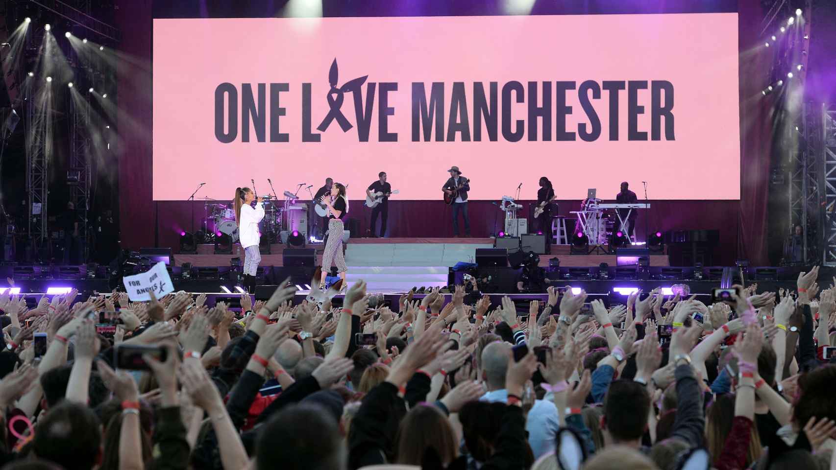 'One love Manchester' fue el lema del concierto homenaje a las víctimas