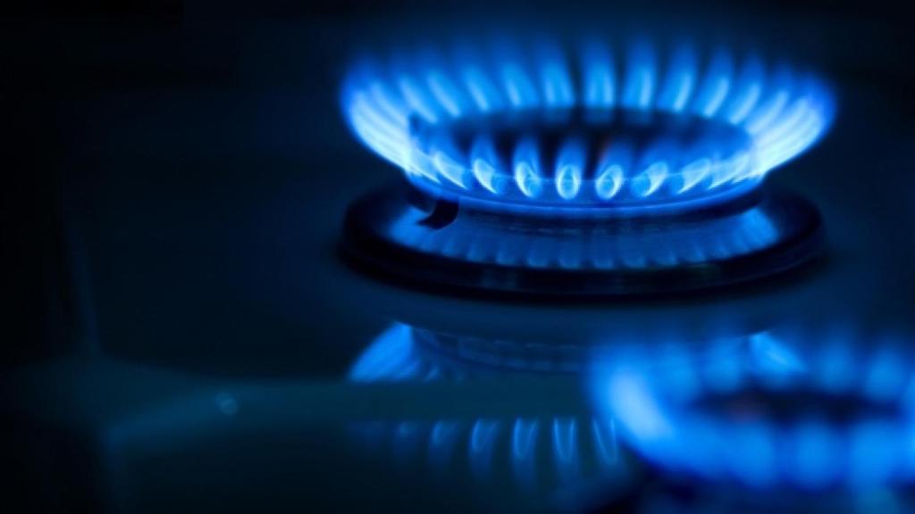 Imagen de archivo de un quemador de una cocina a gas.