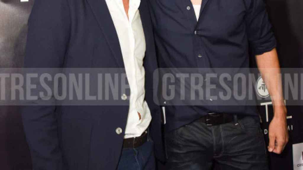 Rafa Nadal y Enrique Iglesias en la inauguración de Tatel Miami.