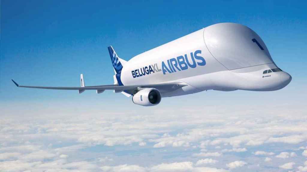 El Airbus Beluga XL, uno de los colosos