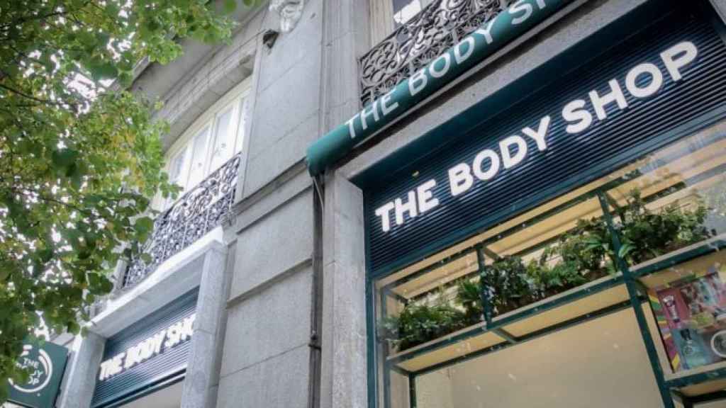 Una de las tiendas de The Body Shop en Madrid.
